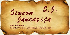 Simeon Jamedžija vizit kartica